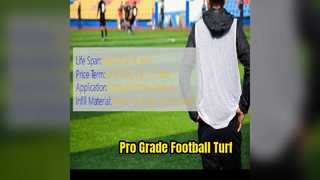 Professional Artificial Football Turf 40 60mm Pitch