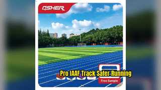 Pro IAAF 러닝 트랙 높은 충격 흡수 표면