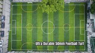 축구 경기장을 위한 내구성이 뛰어난 50mm 인공 축구 잔디